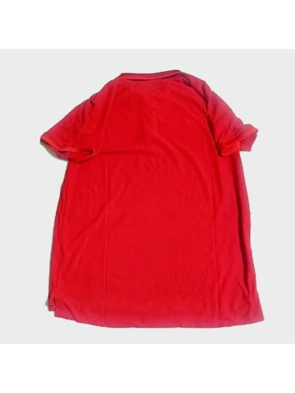 Nike Court Dri Fit USA Shirt Mens Size L Large Quarter Zip Tennis Polo Slim Red
